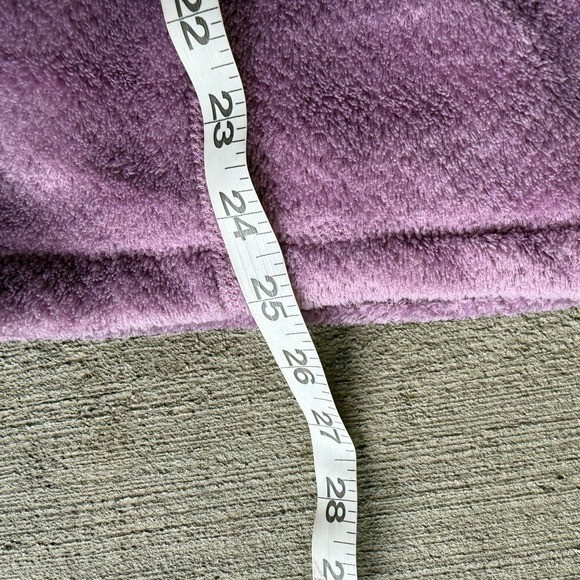 Patagonia Womens Snap-T Polartec Pullover Purple Fleece Logo Long Sleeve Medium - Picture 5 of 5